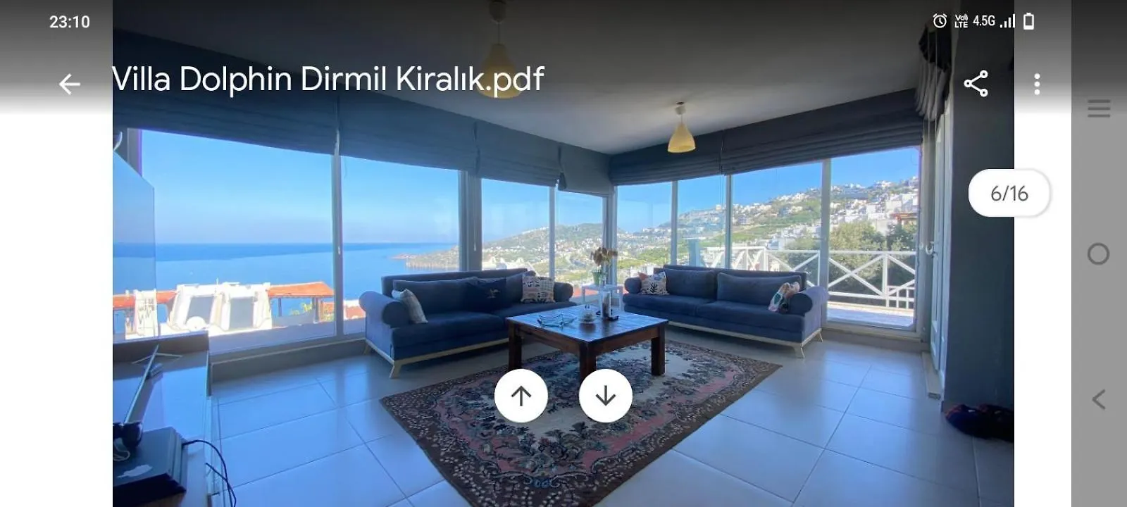 Yalikavakta Muhtesem Deniz Manzarali Bahceli Villa Bodrum Turkey